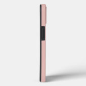 Blush Roze Hart Monogram Hoesje Case-Mate iPhone H (Achterkant / Rechts)