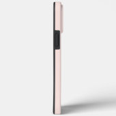 Blush Roze Heet Roze Monogram Initiaal Aangepaste Case-Mate iPhone Case (Achterkant / Rechts)
