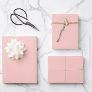 Blush roze  inpakpapier vel