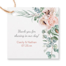 Blush Roze Ivoor Poppies Pioenrozen Bruiloft Gift