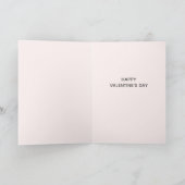 Blush Roze Je bent mijn persoonlijke vriend Quote Feestdagen Kaart (Binnen)