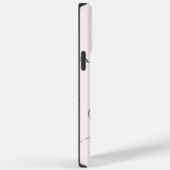 Blush Roze Kalligrafie Parijs Frankrijk Eiffeltore Case-Mate iPhone Case (Achterkant / Rechts)