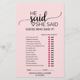 Blush roze kalligrafie Woord zoekspel