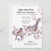 Blush roze kaneelhoes kaart (Voorkant)