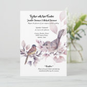 Blush roze kaneelhoes kaart (Staand voorkant)