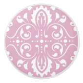 Blush roze  keramische knop (Voorkant)