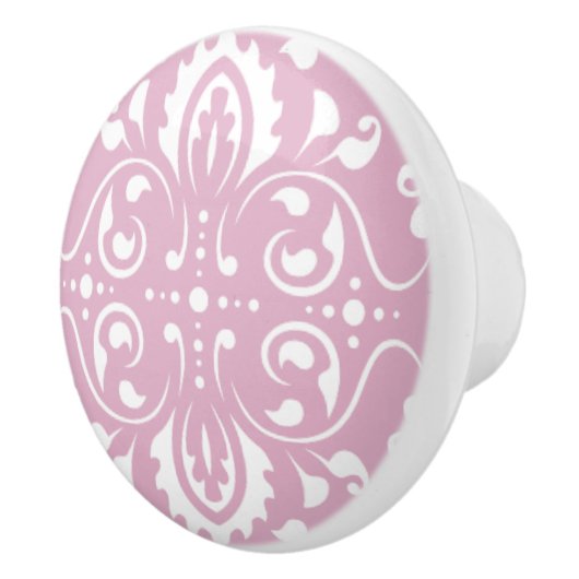 Blush roze  keramische knop (Rechts)