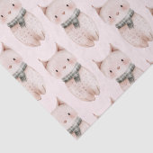 Blush roze kerst katten tissuepapier (Detail)