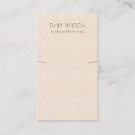 Blush Roze Ketting Band beeldscherm van keramische Visitekaartje