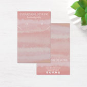 Blush roze Ketting juwelier display Kaart (Bureau)