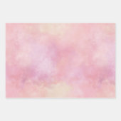 Blush roze kleurstof inpakpapier vel (Voorkant)