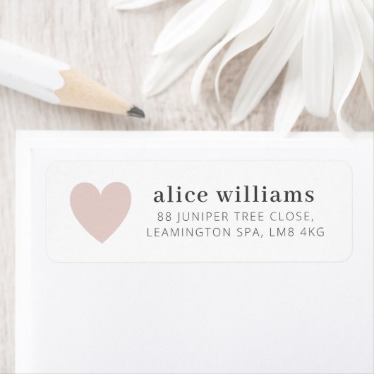 Blush roze label (Insitu)