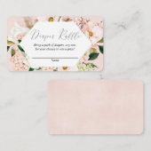 Blush roze lentesporalen voor meisjes Daplu's Informatiekaartje (Voorkant / Achterkant)