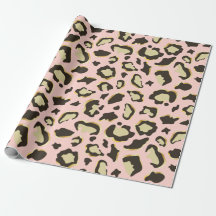Blush roze leopard Spots Patroon