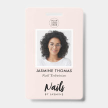 Blush Roze Logo Foto Nagelstyliste