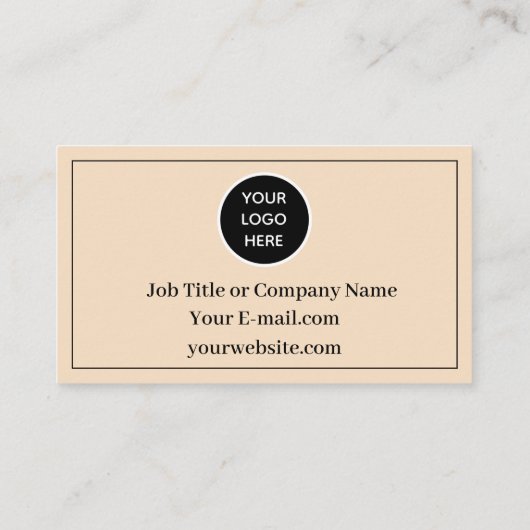 Blush Roze Logo QR Code Zakelijke Beloning Punch Klantenkaartje (Achterkant)