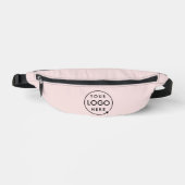 Blush Roze | Logo Zakelijk Professioneel Heuptasje (Voorkant)