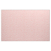 Blush roze luipaard afdrukken stof (Yard (91,4 cm))