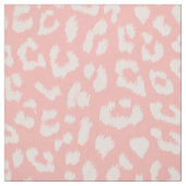 Blush roze luipaard afdrukken stof (Swatch)