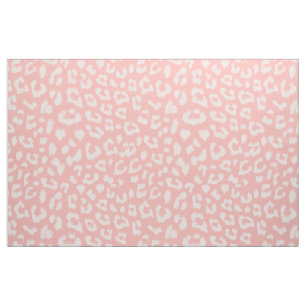 Blush roze luipaard afdrukken stof