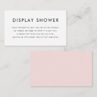 Blush Roze Minimalistische Typografie Display Douc