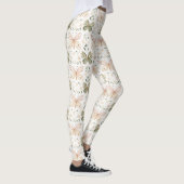 Blush Roze Mint Groen Vlinder Leggings (Rechts)