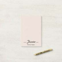 Blush roze Modern Minimalist