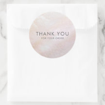 Blush Roze Moeder van Pearl Shell Bedankt