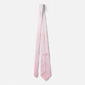 Blush roze monochromatische Ombre Wedding Stropdas (Achterkant)