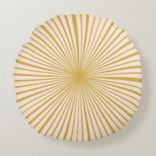 Blush roze mosterdwiel rond kussen