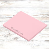 Blush roze naam post-it® notes