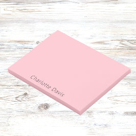 Blush roze naam post-it® notes
