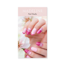 Blush Roze Nagelstylist Foto QR Code