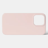 Blush roze neutrale elegante Hoesje-Mate iPhone ca Case-Mate iPhone Case (Achterkant (horizontaal))