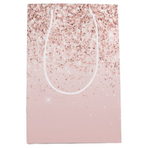 Blush roze ombre Glitzy Glitter Sparkle       Medium Cadeauzakje
