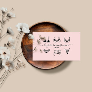 Blush roze onderkleding mode shop Lingerie Visitekaartje