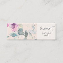 Blush Roze Paarse Floral Oorbel Stud Hoop Houder