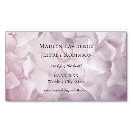 Blush Roze Paarse Hydrangea tuin opslaan van de da Magnetisch Visitekaartje