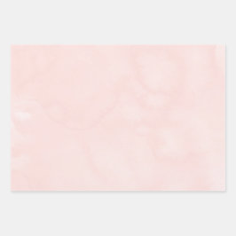 Blush roze papierbladen overvullen inpakpapier vel