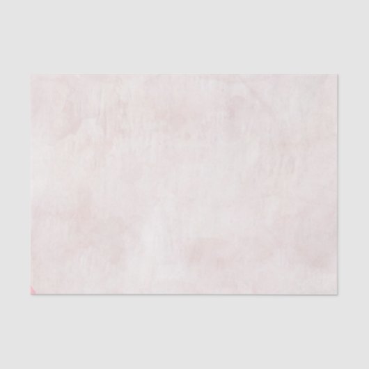Blush Roze Pastel Waterverf Textuur Wedding Tissuepapier (Voorkant)