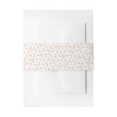 Blush roze pioen bloemig uitnodigingen wikkel (Voorkant Voorbeeld)