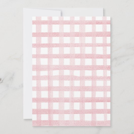 Blush roze pompoen draaien één dag om kaart (Achterkant)