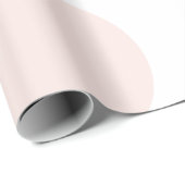 Blush roze pooldot papier (Rol Hoek)