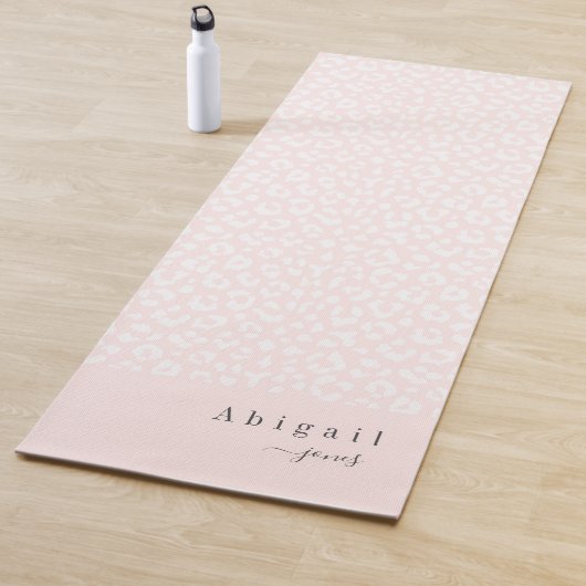 Blush Roze proefschrift Naam aangepast Yogamat (In situ)
