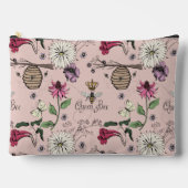 Blush Roze Queen Bee & Gouden Kroon Etui (Voorkant)