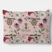 Blush Roze Queen Bee & Gouden Kroon Etui (Achterkant)