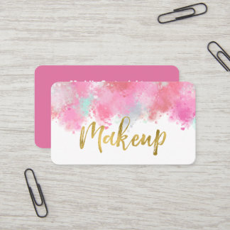 Blush roze rode Visitekaartje