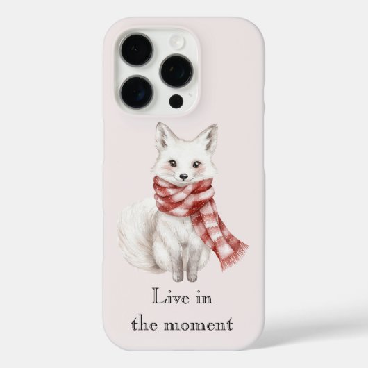 Blush roze rode witte pepermunt vos Case-Mate iPhone case (Achterkant)