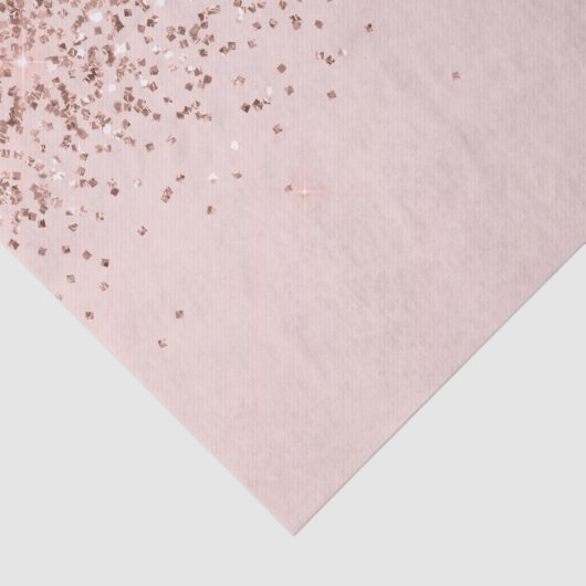 Blush roze rood glitter Sparkle Tissuepapier (Detail)