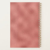 Blush Roze & Roos Gold Birth & Postpartum Doula Planner (Achterkant)